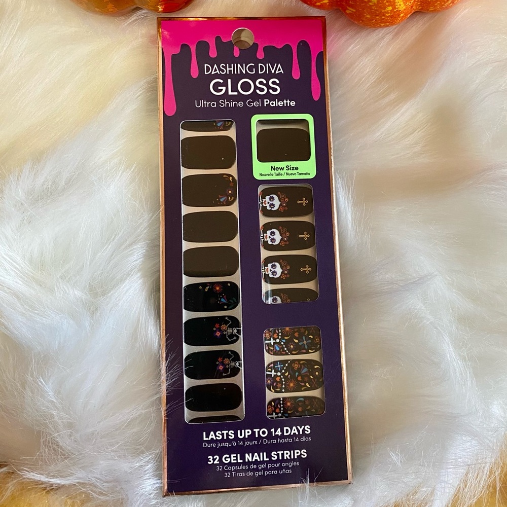 💀Halloween Day of the Dead Dashing Diva GLOSS Gel Palette💀